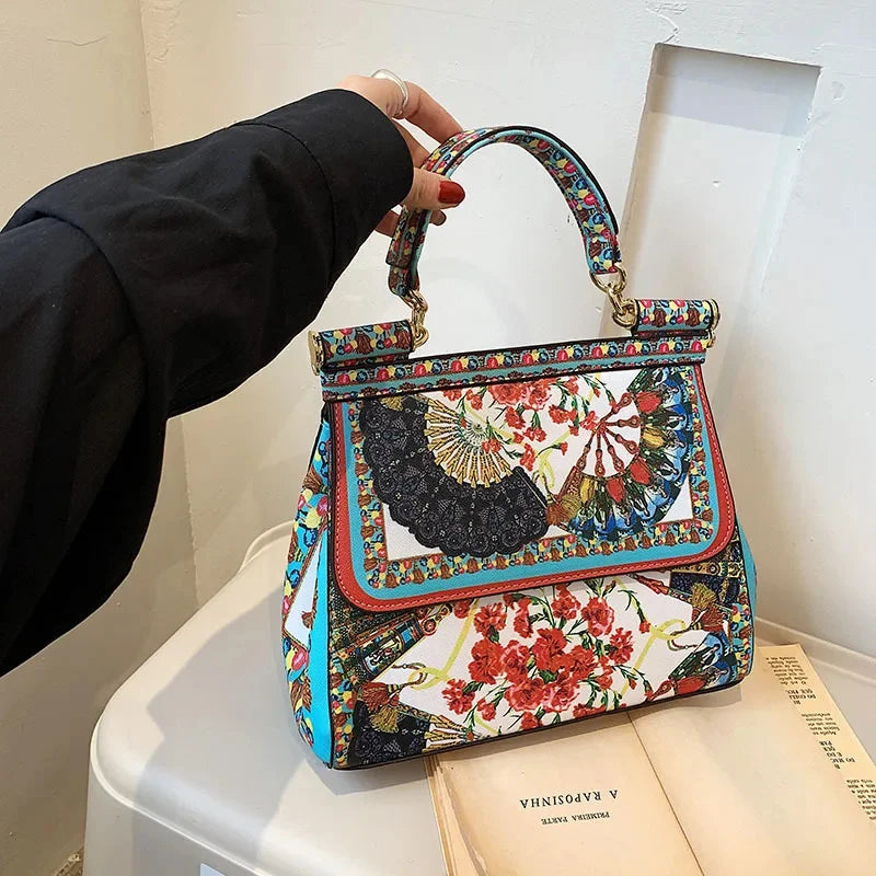 2024 New Fashion Women's High Quality Trend Shoulder Designer Luxury Handbag Personality Versatile Ladies Crossbody Bag