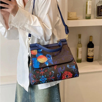 2024 New Fashion Women's High Quality Trend Shoulder Designer Luxury Handbag Personality Versatile Ladies Crossbody Bag