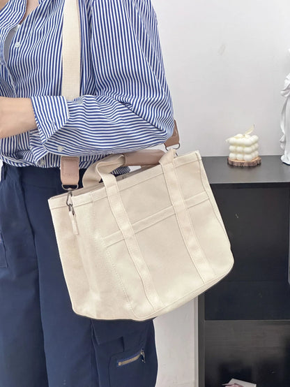2024 New Fashionable Multifunctional Handbag Lightweight Single Shoulder Crossbody Canvas Bag For Women