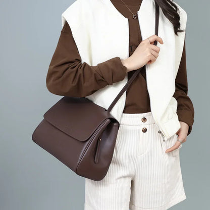2024 New Fashionable Shoulder Crossbody Bag Large Capacity Versatile Tote Bag Genuine Leather Women's Bag Designer Bags Luxury