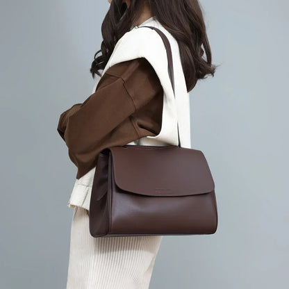 2024 New Fashionable Shoulder Crossbody Bag Large Capacity Versatile Tote Bag Genuine Leather Women's Bag Designer Bags Luxury