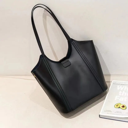 2024 New Genuine Leather Underarm Shoulder Bags Women Fashion Handbags Tote Commuter Large Capacity Purses Luxury Bolsos Mujer