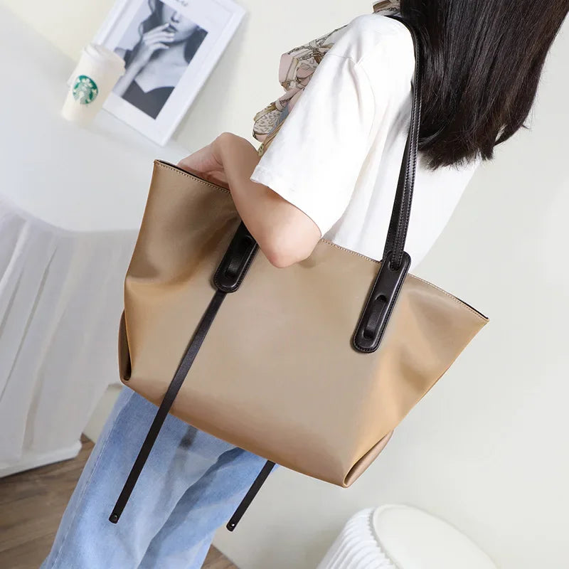2024 New Handbag Women's Large Capacity Oxford Cloth Fashion Shoulder Bag Tote Bag Luxury Designer Handbag