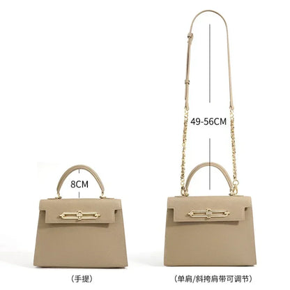 2024 New Handbags for Women Luxury Designer Fashion Palm Pattern Female Shoulder Bags Cover Flap Small Crossbody Bolsas Lock