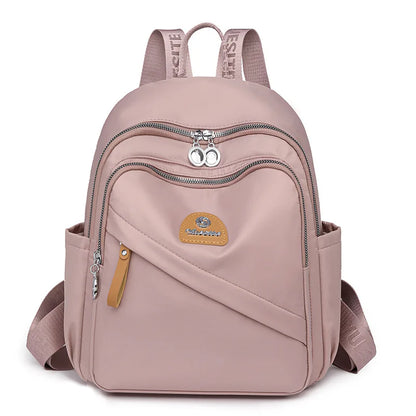 2024 New High Quality Waterproof Nylon Cloth Women Backpack Small School Bags for Teenage Girls  School Bagpack Travel Backpack
