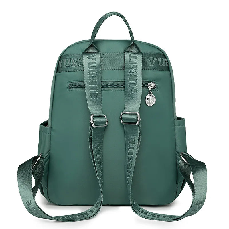 2024 New High Quality Waterproof Nylon Cloth Women Backpack Small School Bags for Teenage Girls  School Bagpack Travel Backpack