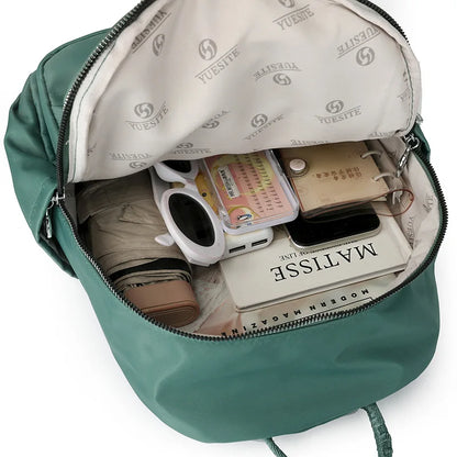 2024 New High Quality Waterproof Nylon Cloth Women Backpack Small School Bags for Teenage Girls  School Bagpack Travel Backpack