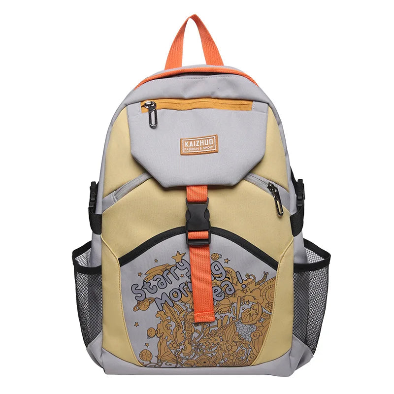 2024 New Junior and Senior High School Student Schoolbags Academy Style Large Capacity Outdoor Waterproof  Travel Backpack