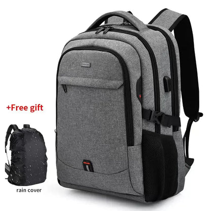 2024 New Laptop Backpack For Men 17.3''Large Capacity Backpack USB Port Bag Business Backpack Oxford Waterproof Travel Bag