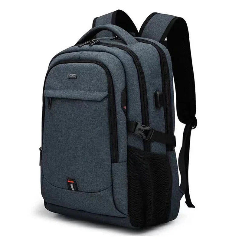 2024 New Laptop Backpack For Men 17.3''Large Capacity Backpack USB Port Bag Business Backpack Oxford Waterproof Travel Bag