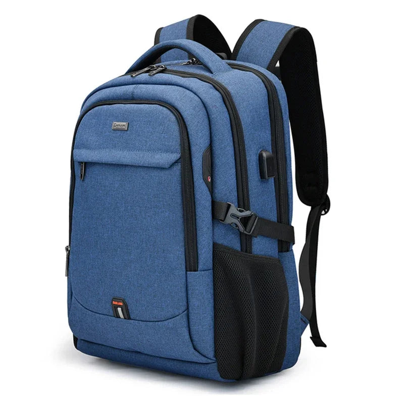 2024 New Laptop Backpack For Men 17.3''Large Capacity Backpack USB Port Bag Business Backpack Oxford Waterproof Travel Bag