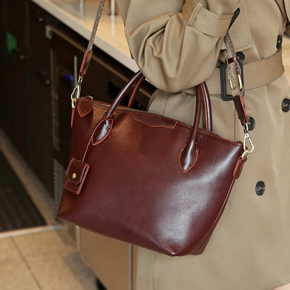 2024 New Large Capacity Bags For Women Fashion Minority Designer Luxury High Quality Portable Crossbody Bag Commuter Purses