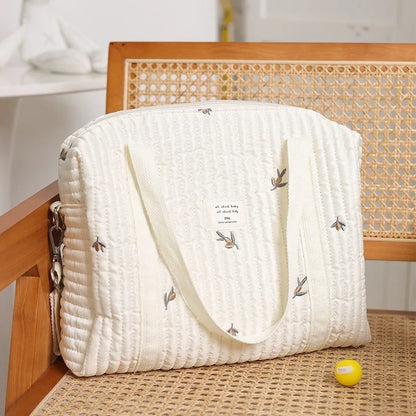 2024 New Large Capacity Tote Bag Multifunctional Lightweight Embroidery Handbag for Women