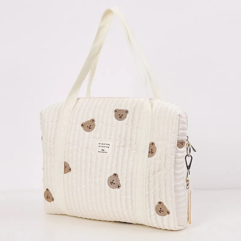2024 New Large Capacity Tote Bag Multifunctional Lightweight Embroidery Handbag for Women
