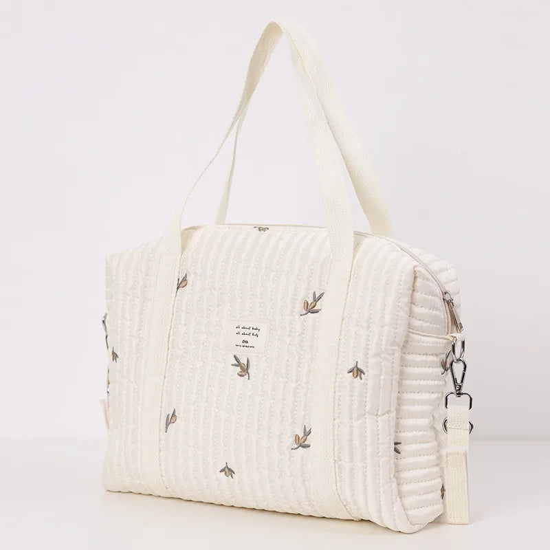2024 New Large Capacity Tote Bag Multifunctional Lightweight Embroidery Handbag for Women