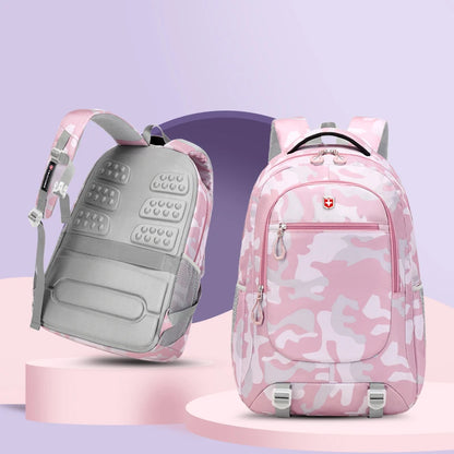 2024 New Large Travel Backpack for Women Fashion Japanese School Bag girl Waterproof 17 inches Laptop Backpacks Male Mochila