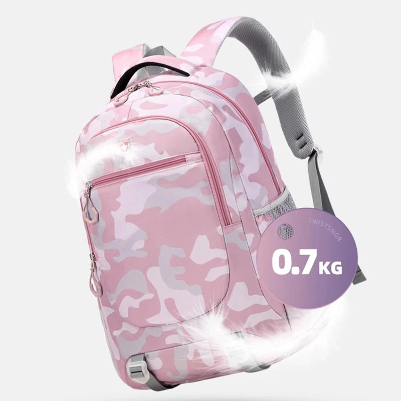 2024 New Large Travel Backpack for Women Fashion Japanese School Bag girl Waterproof 17 inches Laptop Backpacks Male Mochila