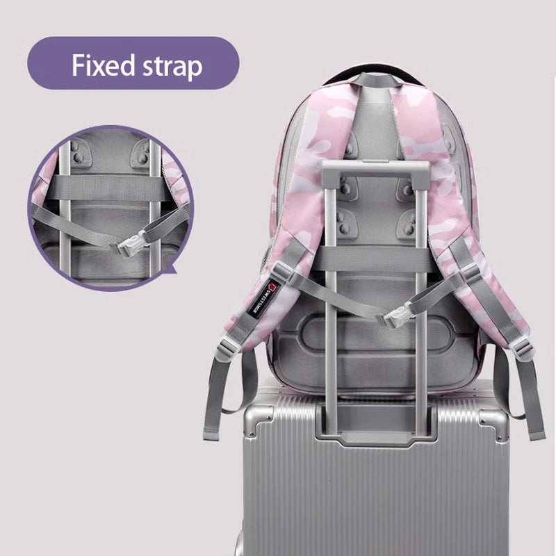 2024 New Large Travel Backpack for Women Fashion Japanese School Bag girl Waterproof 17 inches Laptop Backpacks Male Mochila
