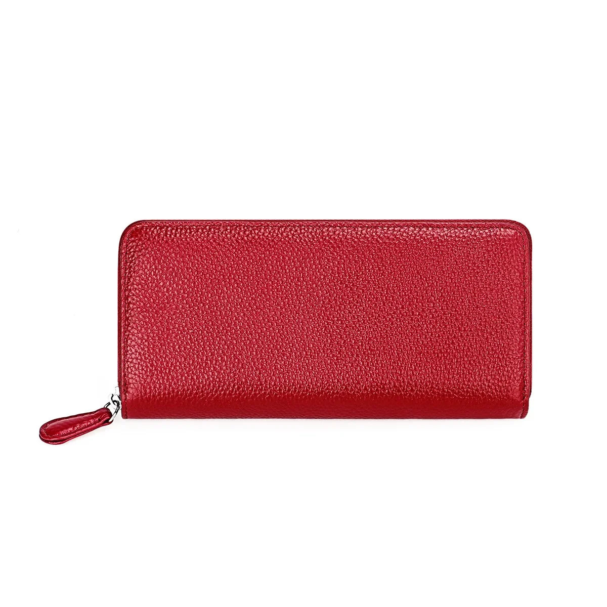 2024 New Long Men's And Women's Organ Card Holder Leather Casual Multi-Pocket Coin Purse RFID Wallet Clutch