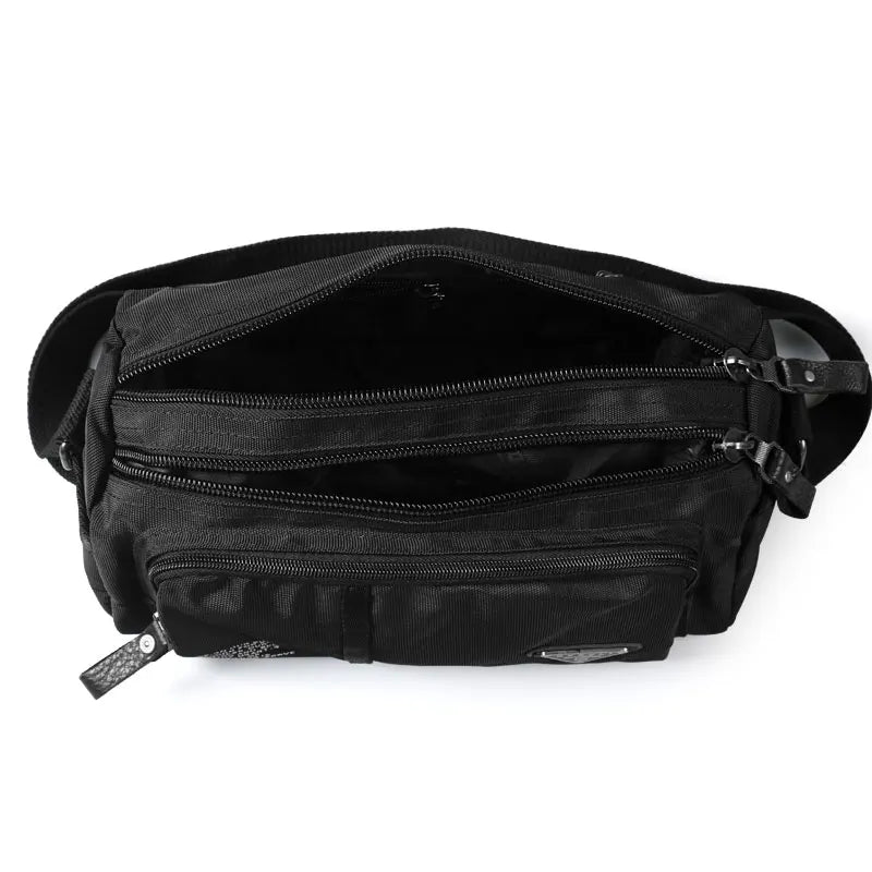 2024 New Man Shoulder Waterproof Crossbody Bag Boys Versatile Oxford Cloth Casual Travel Messenger Bag
