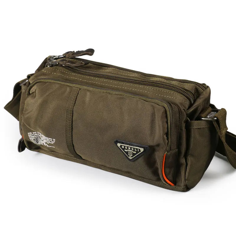2024 New Man Shoulder Waterproof Crossbody Bag Boys Versatile Oxford Cloth Casual Travel Messenger Bag
