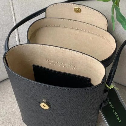2024 New Mini Bucket Crossbody Cellphone Pouch Trendy All-match Box Bags Versatile Casual Commuter Travel Shopping Handbags