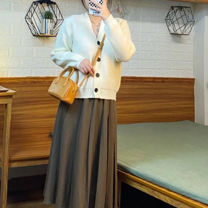 2024 New Mini Handbags Women All-match Minority Cowhide Lichee Pattern Zippers Shoulder Bags Female Commuter Elegant Purses