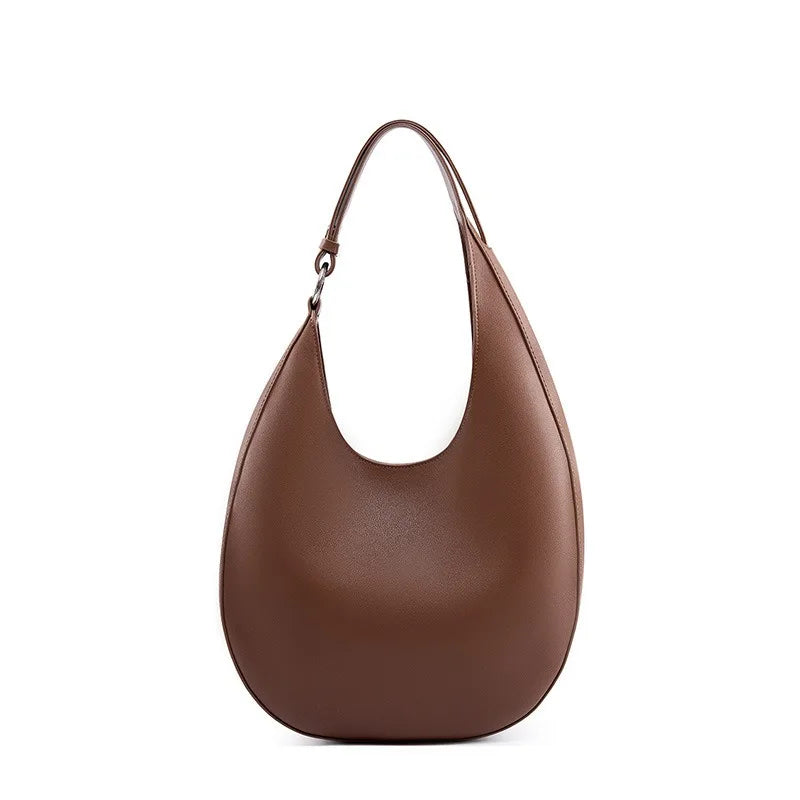 2024 New Minority Designer Crescent Bag Large Capacity Commuter Underarm Shoulder Bags Casual Solid Women Totes Trendy Purses