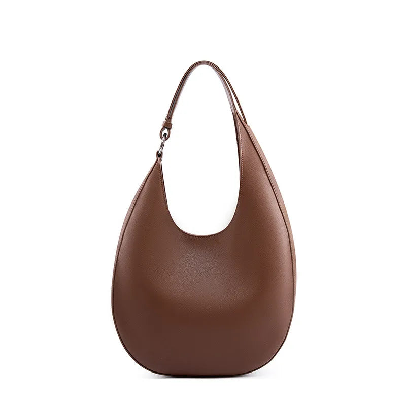 2024 New Minority Designer Crescent Bag Large Capacity Commuter Underarm Shoulder Bags Casual Solid Women Totes Trendy Purses