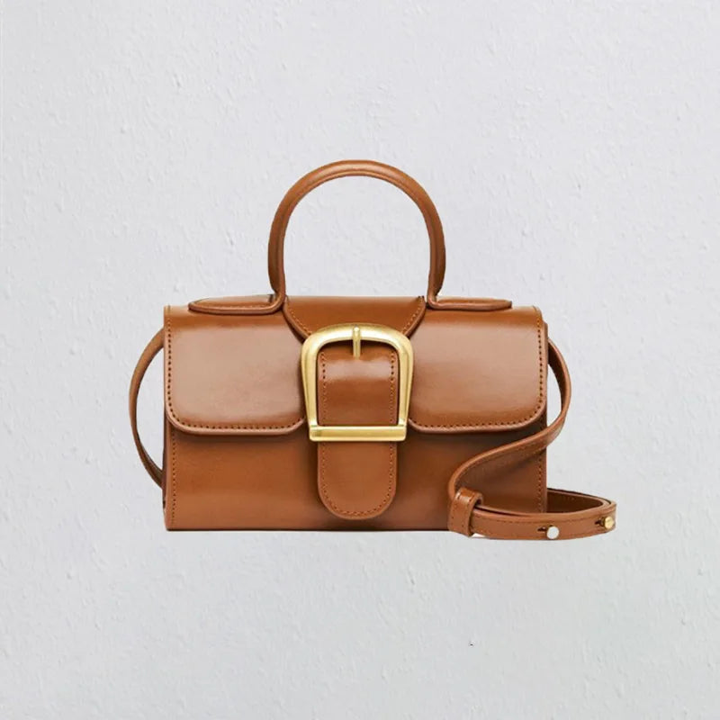 2024 New Minority Vintage Purses Handbag Commuter Elegant One Shoulder Crossbody Tofu Bag Fashion All-match Light Luxury Bolsos