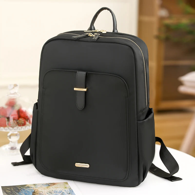 2024 New Multifunctional Anti-theft Backpacks Travel Bag Women Handbags Bagpack for Notebook Solid Color Solid Color Laptop Bags