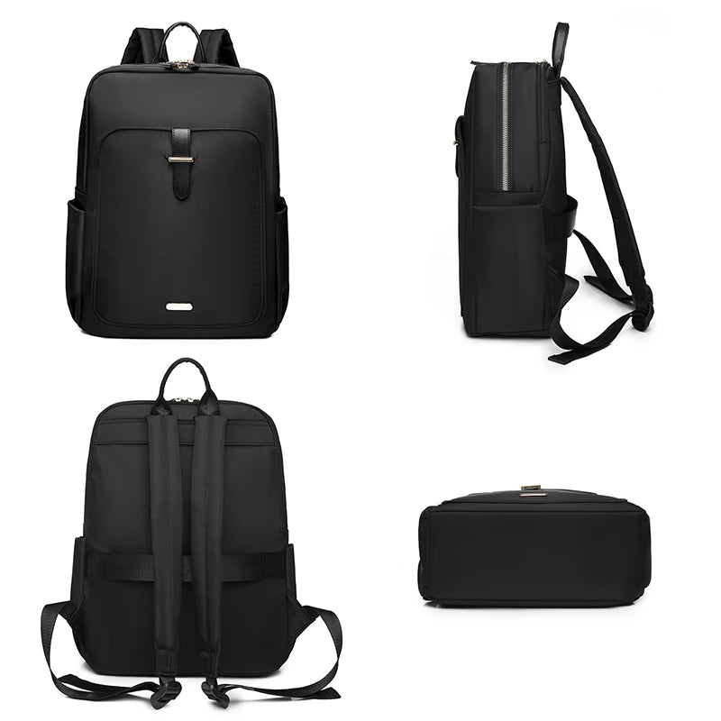 2024 New Multifunctional Anti-theft Backpacks Travel Bag Women Handbags Bagpack for Notebook Solid Color Solid Color Laptop Bags