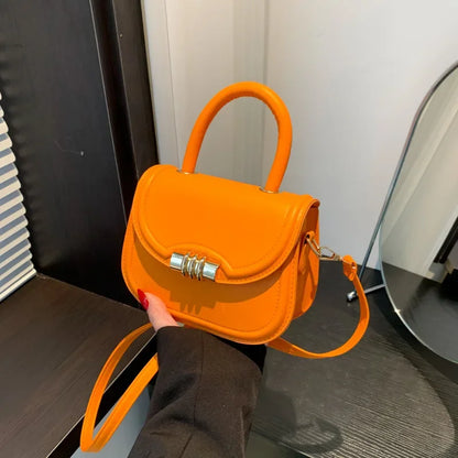 2024 New Niche Fashion Crossbody Shoulder Bag Candy Color Saddle Bag Handbag Womens Bag Designer Bags Luxury