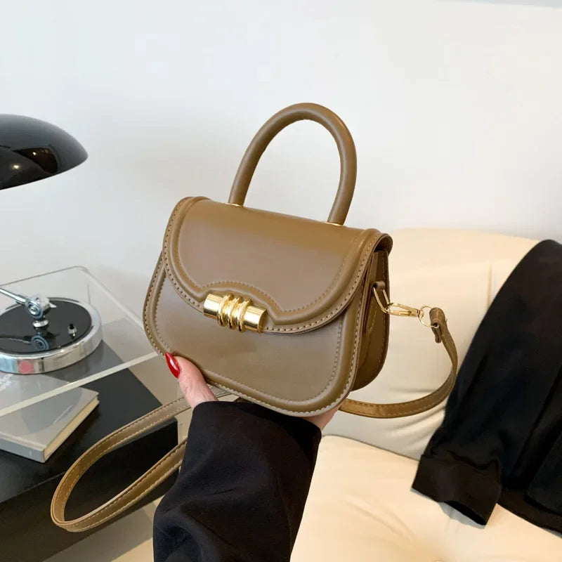 2024 New Niche Fashion Crossbody Shoulder Bag Candy Color Saddle Bag Handbag Womens Bag Designer Bags Luxury