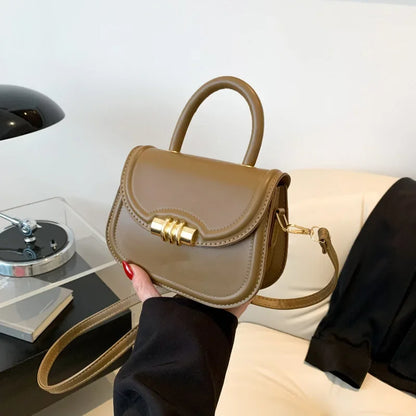 2024 New Niche Fashion Crossbody Shoulder Bag Candy Color Saddle Bag Handbag Womens Bag Designer Bags Luxury