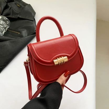 2024 New Niche Fashion Crossbody Shoulder Bag Candy Color Saddle Bag Handbag Womens Bag Designer Bags Luxury