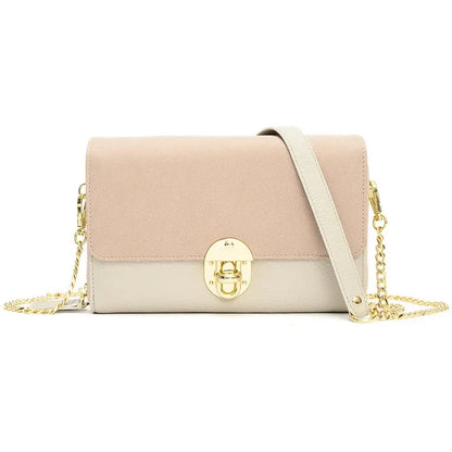 2024 New One-shoulder Messenger PU Trend Texture Retro Diagonal Female Simple Chain All-match Small Square Bag