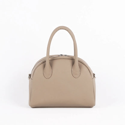 2024 New Simple Lady Boston Bag Lichee Pattern Soft Cowhide Handbag Commuter Casual All-match Versatile Purses Fashion Bolsos