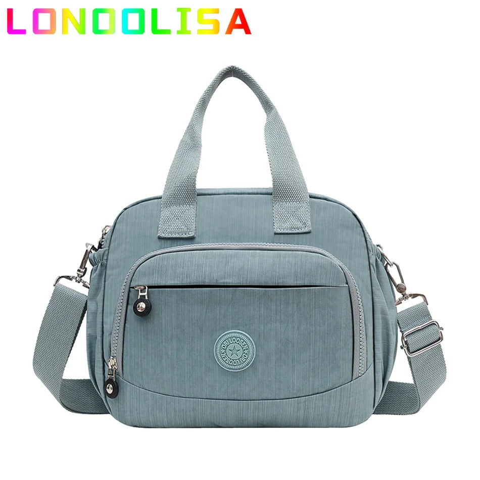 2024 New Solid Color Designer Women Shoulder Bags Casual Multifunctional Women's Handbag High-quality Nylon Ladies Crossbody Bag