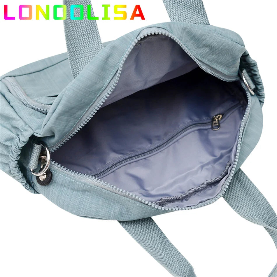 2024 New Solid Color Designer Women Shoulder Bags Casual Multifunctional Women's Handbag High-quality Nylon Ladies Crossbody Bag