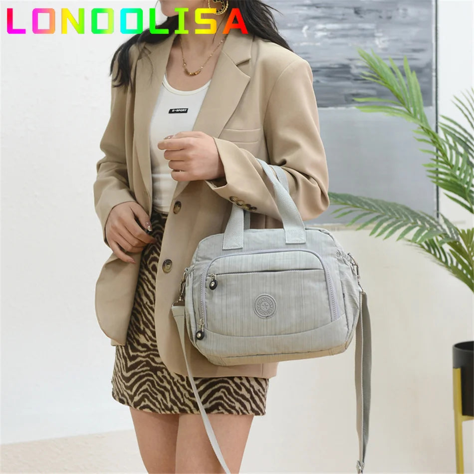 2024 New Solid Color Designer Women Shoulder Bags Casual Multifunctional Women's Handbag High-quality Nylon Ladies Crossbody Bag