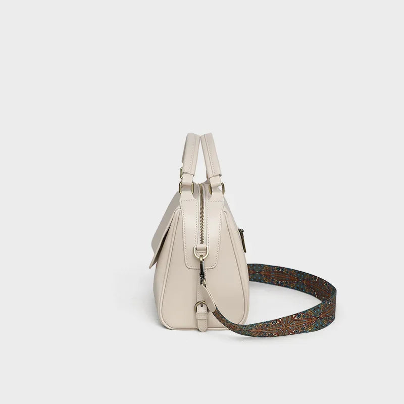 2024 New Summer Tote Bag Women's Crossbody Large Capacity Genuine Leather Handbag Designer Bag  Luxury Brand Bag