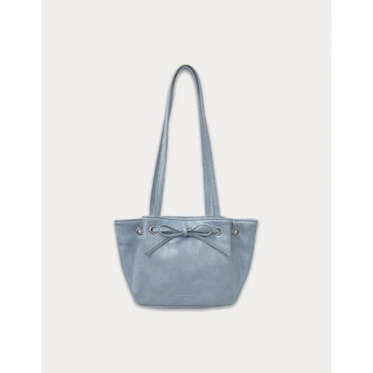 2024 New Trend Korean Exquisite Bow Shoulder Bag Minimalist Small Handbag for Women