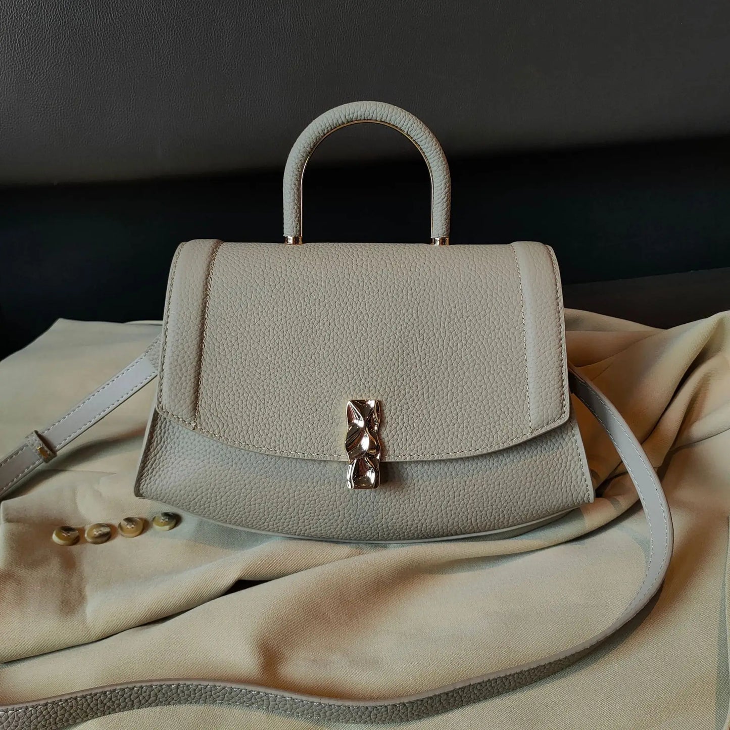 2024 New Trend Light Luxury Ladies Leather Bag Commuter All-match Crossbody Handbags Large Capacity Versatile Purse Bolsos