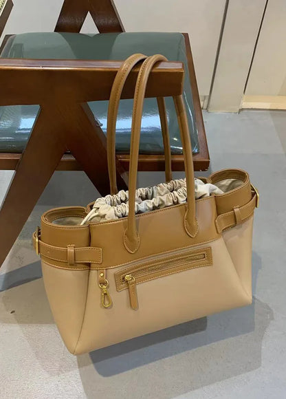 2024 New Versatile Handbag Large Capacity Handbag One Shoulder Underarm Commuting Retro Bag