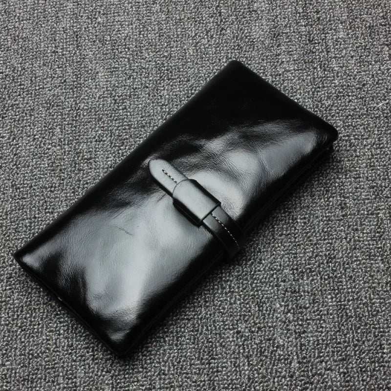 2024 New Wallet Long Women's Wallet Large Capacity First Layer Cowhide Clutch Coin Purse Card Designer Bags Luxury