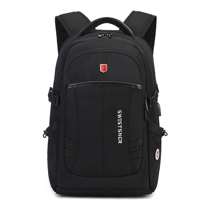 2024 New Waterproof Backpacks USB Charging School Bag Anti-theft Men Backpack Fit 17.3 Inch Laptop Travel Backpack Male Mochila