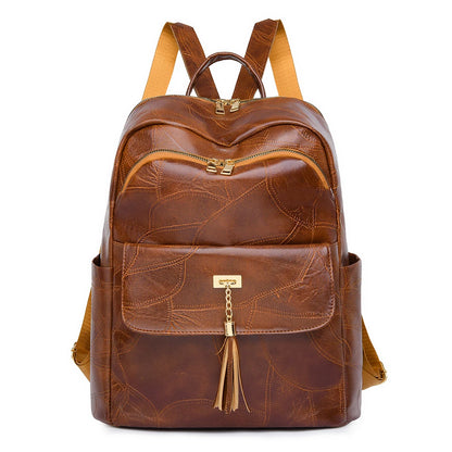 2024 New Women Backpack High Quality Leather Backpack Multifunction Shoulder Bags School Bags for Teenager Girls Bagpack Mochila