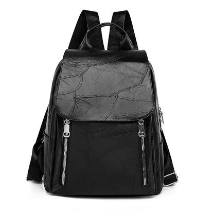 2024 New Women Backpack High Quality Leather Backpack Multifunction Shoulder Bags School Bags for Teenager Girls Bagpack Mochila