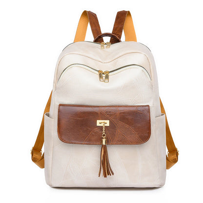 2024 New Women Backpack High Quality Leather Backpack Multifunction Shoulder Bags School Bags for Teenager Girls Bagpack Mochila
